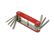 [JUE-RAL-296049] JUEGO / MULTI HERRAMIENTA LLAVE ALLEN / DESTORNILLADOR 6PZ MOD. JK004 REF. 7453003296049 MARCA RALI