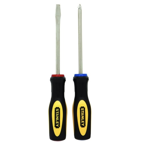 [JUE-STA-60020S] JUEGO DE DESTORNILLADORES 2 PZAS BASICO PALA Y PHIL REF. 60-020S MARCA STANLEY