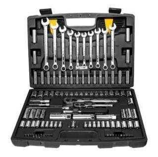 [JUE-STA-94374] JUEGO DE DADOS / AUTOCLET MALETIN LAR/COR COMBINADOS 1/4" - 3/8" 123 PZAS REF. 94-374 MARCA STANLEY