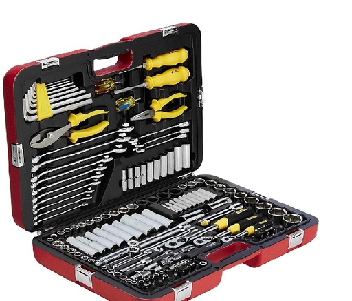 [JUE-STA-R99150LA] JUEGO DE HERRAMIENTAS / AUTOCLET LAR/COR COMB. 1/4" - 3/8" 150 PZAS REF. R99-150LA MARCA STANLEY