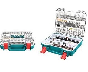 [JUE-TOT-TACSD13571] JUEGO DE ACCESORIOS PARA MINI MOTO TOOL / DREMEL 357 PZAS REF.TACSD13571 MARCA TOTAL TOOLS