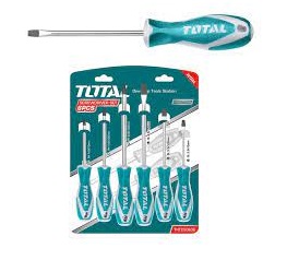[JUE-TOT-THT250606] JUEGO DE DESTORNILLADORES 6 PZAS REF. THT250606 MARCA TOTAL TOOLS