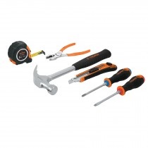 [JUE-TRU-14651] JUEGO DE HERRAMIENTAS CASERO 6 PZAS MOD. JGO-CA6X REF. 14651 MARCA TRUPER