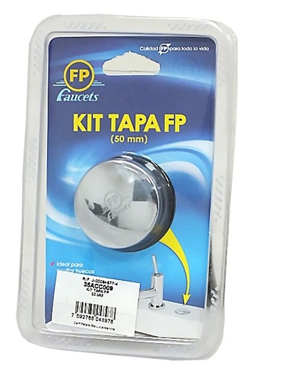 [KIT-FP-35ACC009] KIT DE TAPA PARA HUECOS DE FREGADERO 50 MM BLISTER 1 UND REF. 35ACC009 MARCA FP
