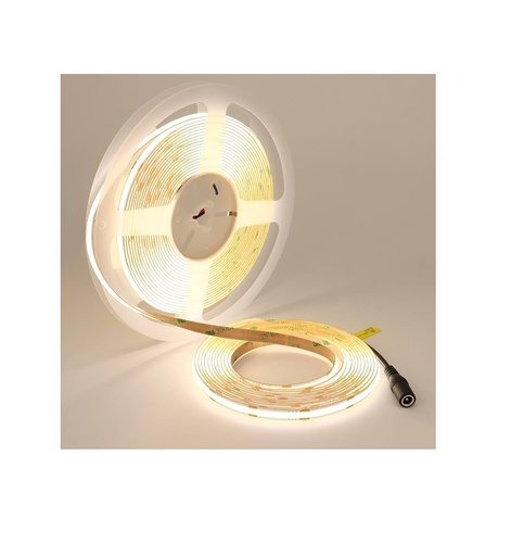 [KIT-LUM-LUM-1456-3K] KIT DE CINTA COB 5 MTS 24 VDC 3000K 280 LED / 10 W X MT REF. LUM-1456-3K MARCA LUMIND