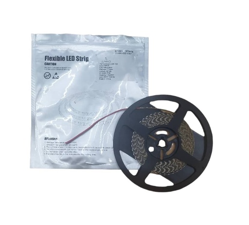 [KIT-LUM-LUM-335] KIT DE CINTA LED SMD2835 5 MTS 24V 3000K 240 LEDS/M 14.4W/MTS IP20 S/TRANSF. LUM-335 MARCA LUMIND