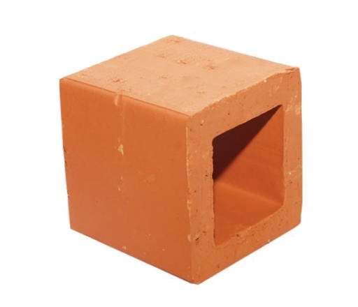 [LAD-TUR-VENTILACION] LADRILLO DE ARCILLA VENTILACION 15 CM X 15 CM X 15 CM (3,10 KG) UNIDAD MARCA TURAGUA