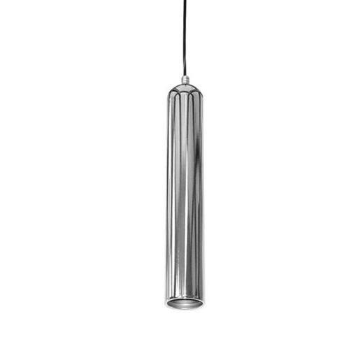 [LAM-770-26173A-CH] LAMPARA COLGANTE 35W 01 DICROICO GU10 110-130 V COLOR CROMO REF. 26173A-CH MARCA 770 LIGHTS