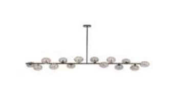 [LAM-770-26356A] LAMPARA COLGANTE 14 X G9 110-240 V 29 CM X 150 CM X 29 CM REF.26356A MARCA 770 LIGHTS