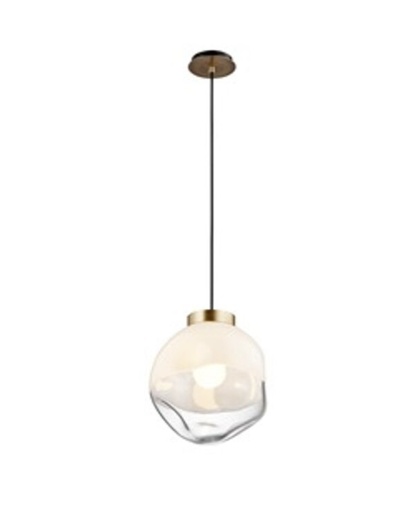 [LAM-770-26509B] LAMPARA COLGANTE 40 W E27 44 CM X 44 CM X 150 CM COLOR BLANCO REF. 26509B MARCA 770 LIGHTS