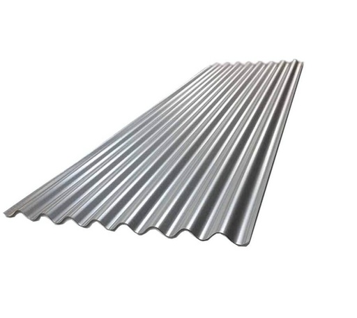 [LAM-ALM-3.66X0.80] LAMINA TECHO ONDULADA GALVANIZADA / ZINC 3.66 MTS X 0.80 MTS ESPESOR 0,17 MM UTIL 0.78