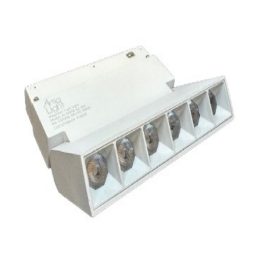 [LAM-ART-AI-MG48-6Z-WH] LAMPARA LED LINEA MULTISPOT 6 W 48 V 3000 K BLANCO P/RIEL TRACK LIGHT REF. AI-MG48-6Z-WH ARTIG LIGHT