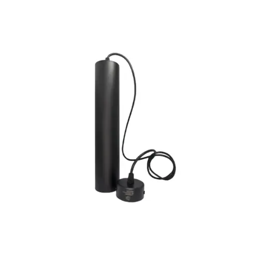 [LAM-ART-AI-PSR2-BK] LAMPARA CILINDRO COLGANTE DICROICO GU10 60 X 300 MM COLOR NEGRO REF. AI-PSR2-BK MARCA ARTIG LIGHT