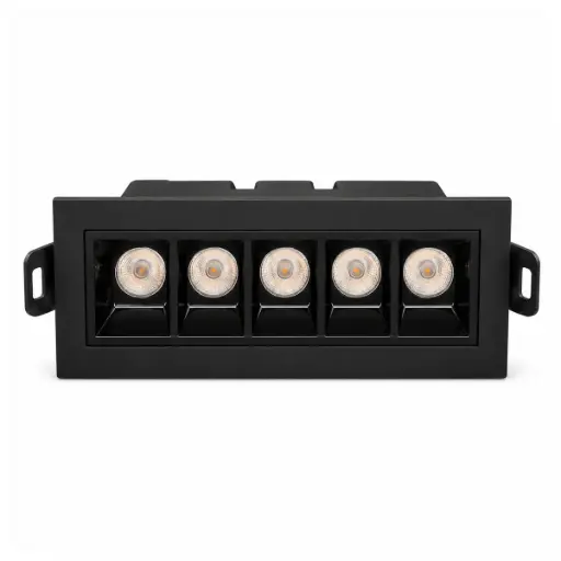[LAM-ART-AI-RE02-10W] LAMPARA LED LINEAL MULTI SPOT P/EMP 10W 5 X2 W 3000K 650LM 85-165V REF AI-RE02-10W MARCA ARTIG LIGHT