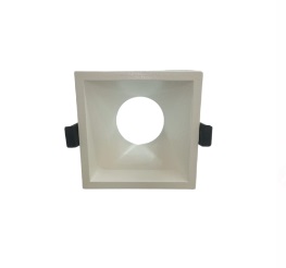 [LAM-ART-SQ01-WH] APLIQUE SPOT CUADRADO 3" BLANCO GU10 PARA EMPOTRAR (CON SOCATE) REF. AI-SQ01-WH MARCA ARTIG LIGHT