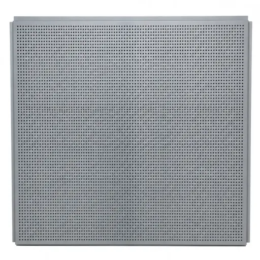 [LAM-BUI-PERFG] LAMINA MICROPERFORADA DE ALUMINIO GRIS MOD.TEGULAR DE 0.61 X 0.61 CM ( 2´ X 2´ ) MARCA BUILDCO