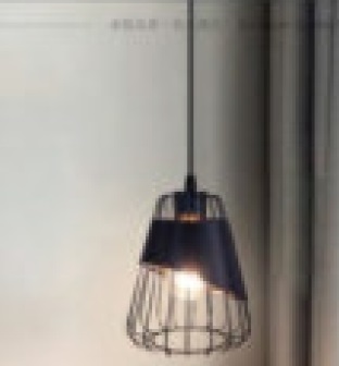 [LAM-HEA-LUM09172] LAMPARA LED INTELIGENTE COLGANTE E27 X 1 NORDICA VINTAGETIPO FALDA NEGRA COD. 004363 MARCA HEA LIGHT