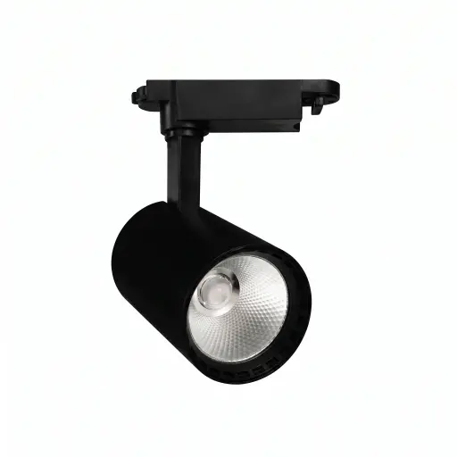 [LAM-ILU-GD10910WWBL] LAMPARA LED INTEGRADA TIPO BALA 10W 3500K 800LM NEGRO P/RIEL TRACK LIGHT GD10910WBL MARCA ILUMINAK