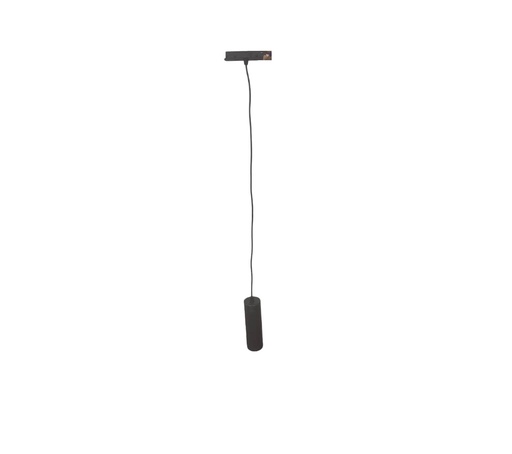 [LAM-ILU-LSAM6WW] LAMPARA LED INTEGRADA COLGANTE 6W 3500K NEGRO P/RIEL TRACK LIGHT MAGNETICO REF. LSAM12WN ILUMINAK