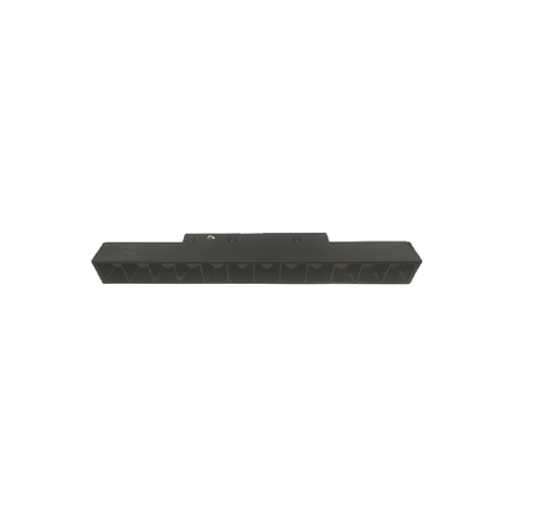 [LAM-ILU-LSFM12WN] LAMPARA LED LINEAL MULTISPOT 12W 48V 4500K 22X2.5X4.5CM NEGRO P/RIEL MAGNETICO REF. LSFM12WN ILUMINAK