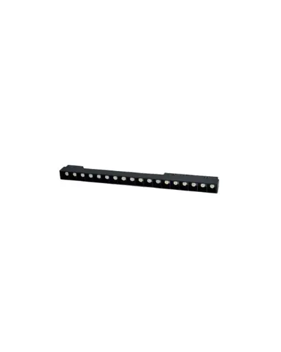 [LAM-ILU-LSFM6WN] LAMPARA LED LINEAL MULTISPOT 6W 48V 4500K 12X2.5X4.5 CM NEGRO P/RIEL MAG. REF. LSFM6WN ILUMINAK