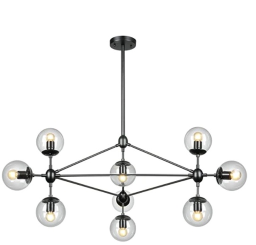 [LAM-LAM-LP-C061-10] LAMPARA COLGANTE DE TECHO ARAÑA 15 LUCES G 16.5 120 V ( S/BOMB ) REF. LP-C061-10 MARCA LAMPUNDIT