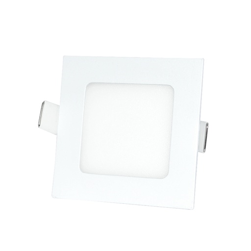 [LAM-LED-3W-CUAD] LAMPARA PANEL LED PARA EMPOTRAR 3 W CUADRADA 6000 K MARCA LED