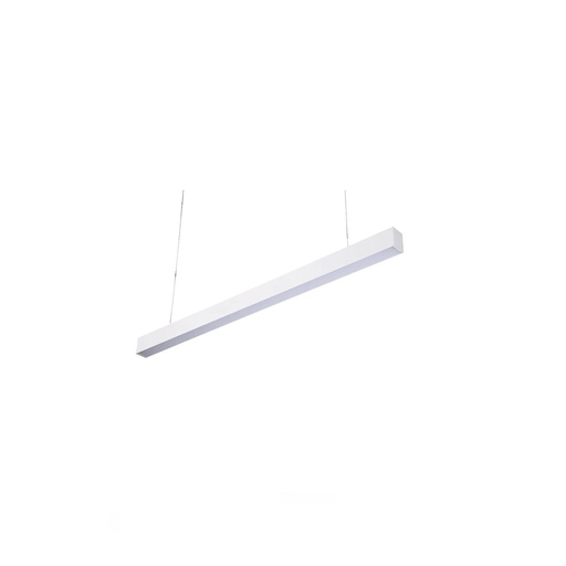 [LAM-LUM-LUM-1129] LAMPARA LINEAL LED COLGANTE 36 W 3.000K 120 X 5 X 7.5CM 85-265V BLANCO C/KIT REF: LUM-1129 LUMIND