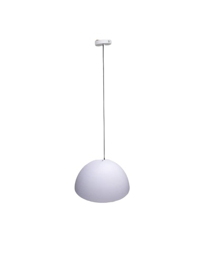 [LAM-LUM-LUM-131] LAMPARA COLGANTE DECORATIVA 50 CM X 25 CM COLOR BLANCO MATE REF. LUM-8002-B MARCA LUMIND