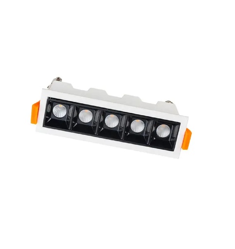[LAM-LUM-LUM-1354] APLIQUE MULTISPOT LINEAL CCT:3000K ATENUABLE 145 X 45MM 110V 8W C/ BLANCO REF:1354 MARCA LUMIND