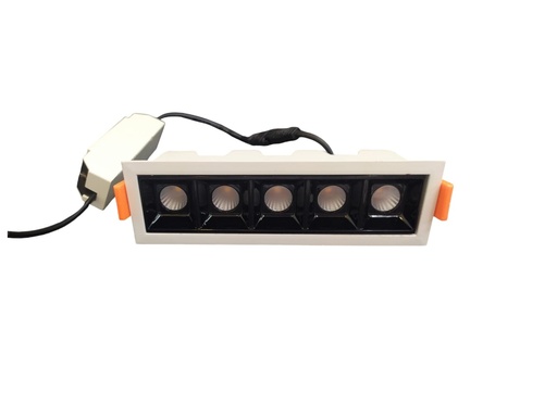 [LAM-LUM-LUM-1408] LAMPARA LED LINEAL MULTISPOT 10W 10-265V 4000K 14.5X4.5X4.5CM BCO - NEGRO BRILLANTE LUM-1408 LUMIND