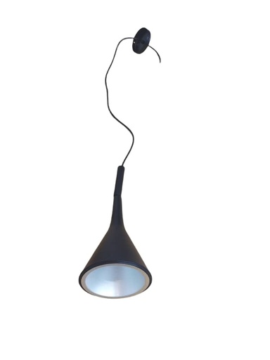 [LAM-LUM-LUM-151] LAMPARA COLGANTE DECORATIVA 15 CM X 36 CM COLOR NEGRO REF.LUM-151MARCA LUMIND