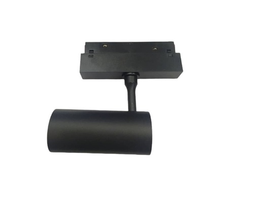 [LAM-LUM-LUM-221B] LAMPARA LED INTEGRADA TIPO BALA 7W 3000K 48V 1000LM NEGRO P/RIEL MAGNETICO REF. 221B MARCA LUMIND