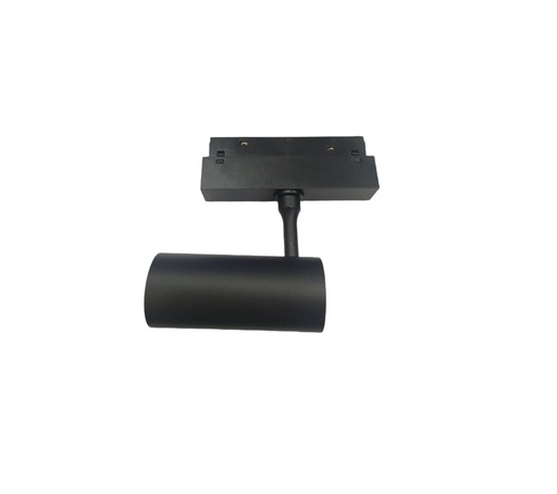 [LAM-LUM-LUM-221] LAMPARA LED INTEGRADA TIPO BALA 10W 3000K 48V 1000LM NEGRO P/RIEL TRACK LIGHT MAGNETICO MARCA LUMIND
