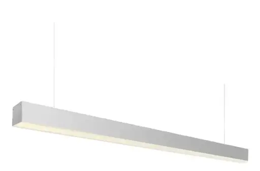 [LAM-LUM-LUM-240] LAMPARA LINEAL LED COLGANTE 40 W 4.000 K 120 CM COLOR BLANCO C/KIT SUSPENS. 85 - 265V 1200X50X7.5MM REF.LUM-240 MARCA LUMIND