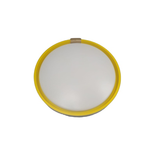 [LAM-LUM-LUM-257] LAMPARA DE TECHO LED SUPERF. "CLACK" 45CM 38W 3000 K REF.LUM-257 BLANCO CARA INTERNA AMARILLO LUMIND