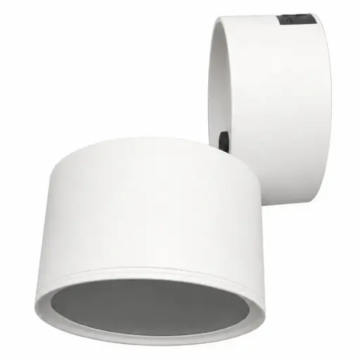 [LAM-LUM-LUM-274] APLIQUE DE TECHO LED INTEGRADO COB DIRIGIBLE 12 W 3000 K 100- 230 V BLANCO REF. LUM-274 MARCA LUMIND