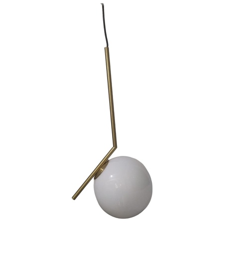 [LAM-LUM-LUM-393] LAMPARA COLGANTE DECORATIVA 50 CM MOD. DENALI COLOR GOLD REF.LUM-393 MARCA LUMIND