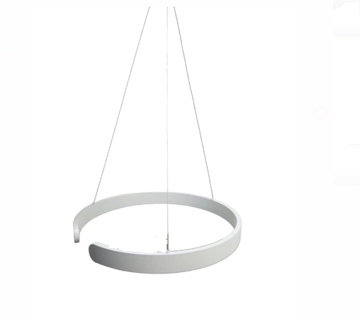 [LAM-LUM-LUM-431] LAMPARA COLGANTE DECORATIVA 60CM 35W 3000K 85 - 265V C/ BLANCO MOD HORSE I REF. LUM-431 MARCA LUMIND