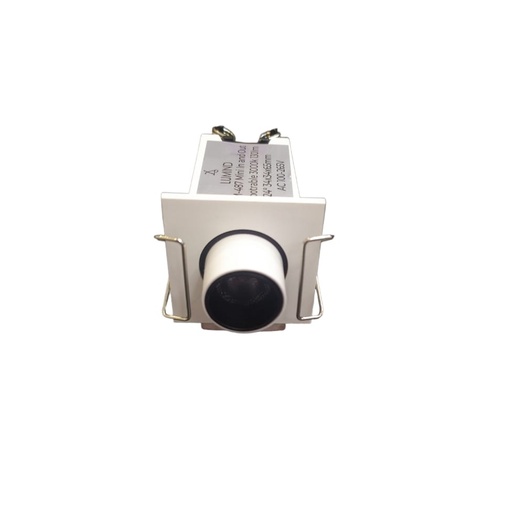 [LAM-LUM-LUM-487] LAMPARA LED MINI SPOT CUADRADO 3 W 3000 K 24° 34 X 34 MM COLOR BLANCO REF. LUM-487 MARCA LUMIND