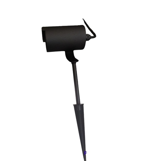 [LAM-LUM-LUM-500] LAMPARA T/ESTACA P/JARDIN P/DICROICO IP65 T/BALA ORIENTABLE SPIKE FIX REF. LUM-500 MARCA LUMIND