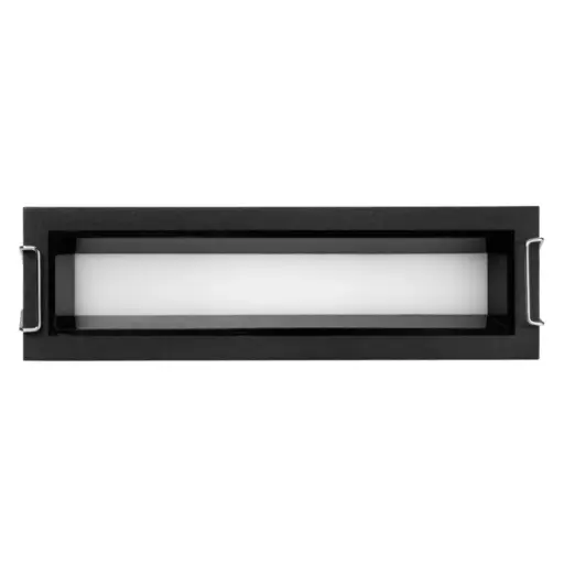 [LAM-LUM-LUM-622] LAMPARA LED SPOT RECTANGULAR 15 W 24°-40° CRI/80 DIFUSO COLOR NEGRO REF. LUM-622 MARCA LUMIND