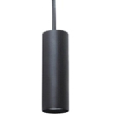 [LAM-LUM-LUM-634] LAMPARA COLGANTE CILINDRO 12W 48V 3000K P/RIEL MAGNETICO SLIM NEGRO REF.LUM-634 MARCA LUMIND
