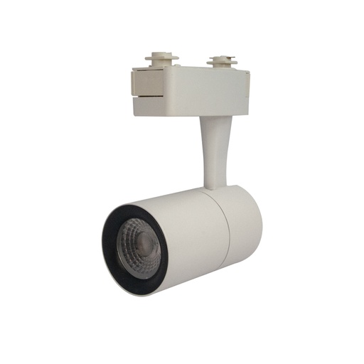[LAM-LUM-LUM-64] LAMPARA LED INTEGRADA TIPO BALA 10 W 3000 K 800 LM 85-265V BLANCO PARA RIEL TRACK LIGHT MARCA LUMIND
