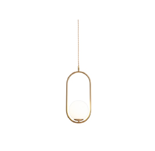 [LAM-LUM-LUM-652] LAMPARA COLGANTE DECORATIVA E14 MOD. MARQUES GOLD DORADO REF.LUM-652 MARCA LUMIND