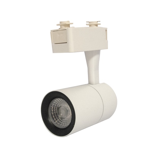 [LAM-LUM-LUM-65] LAMPARA LED INTEGRADA TIPO BALA 10 W 6000 K 800LM 85-265V BLANCO P/RIEL TRACK LIGHT H MARCA LUMIND