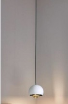 [LAM-LUM-LUM-698] LAMPARA DECORATIVA COLGANTE 5W 3000K 24VDC 6X5.8CM NEGRO P/ RIEL MAGNETICO ULTRADELGADO MARCA LUMIND