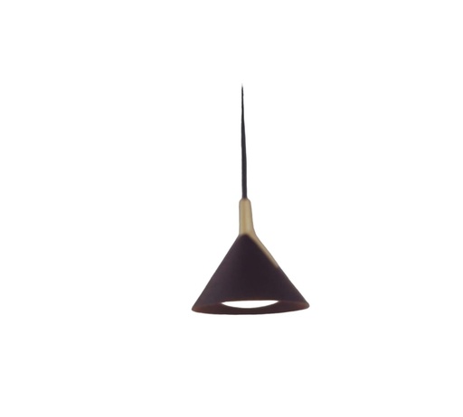 [LAM-LUM-LUM-718] LAMPARA COLGANTE DECORATIVA 8W 3000K IP20 15X150CM HUT COLOR NEGRO-DORADO REF. LUM-718 MARCA LUMIND