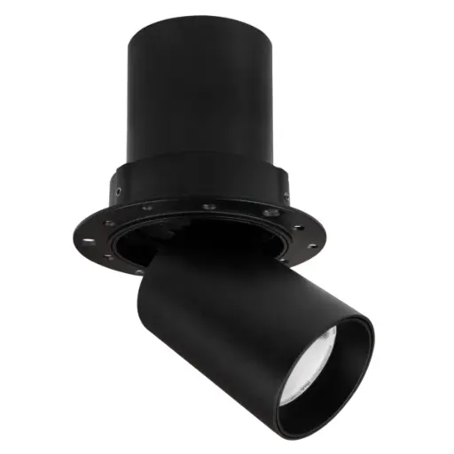 [LAM-LUM-LUM-769] LAMPARA SPOT INTEGRADO TRIMLESS IN&OUT 10W 3000K 24° 9.8 X 10.2CM NEGRO LUM-769 MARCA LUMIND