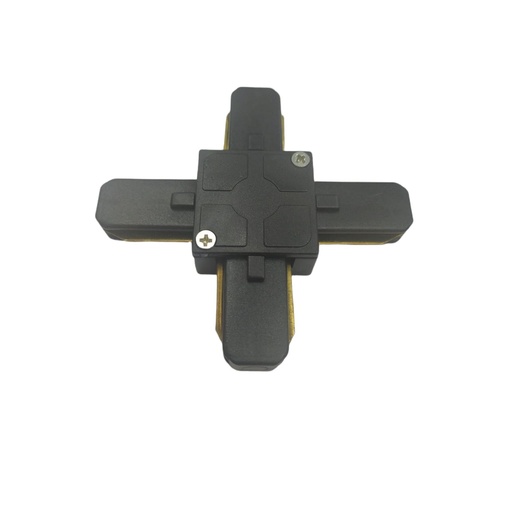 [LAM-LUM-LUM-82] CONECTOR PARA RIEL TIPO " X " COLOR NEGRO REF.LUM-82 MARCA LUMIND
